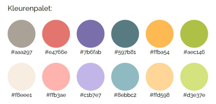 Color palette