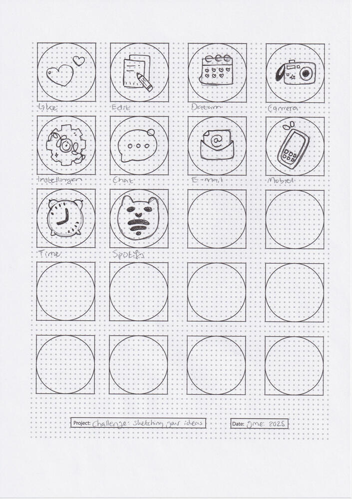 Sketches - scanned in