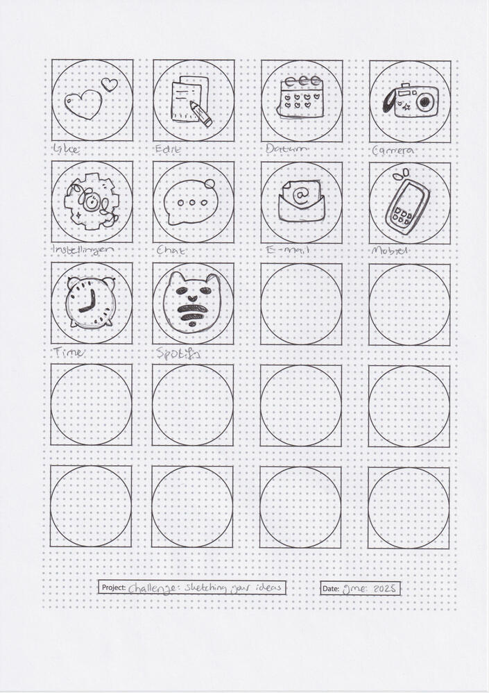 Sketches - scanned in